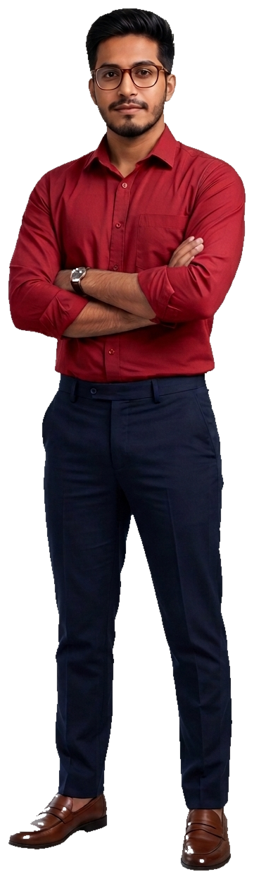 Avinash standing portrait